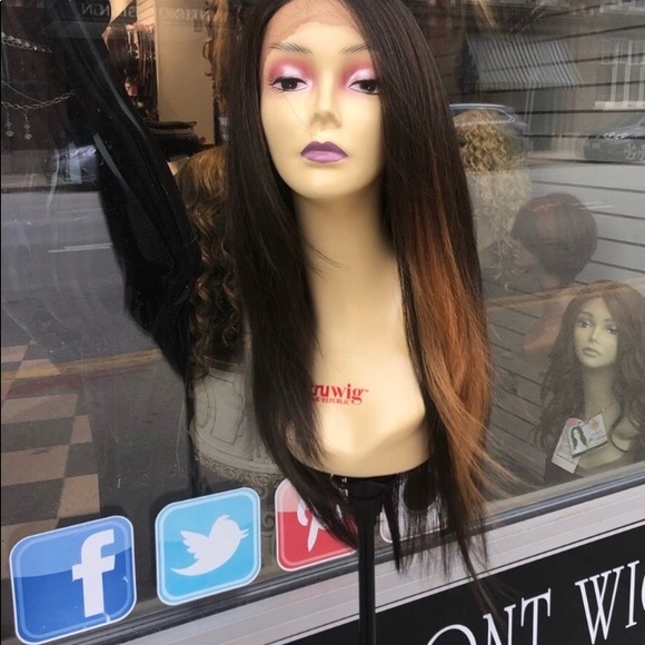 Full cap wig ponytail wig wear up or down thick main image 3
